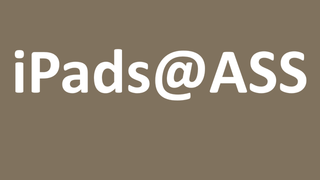 iPads@ASS